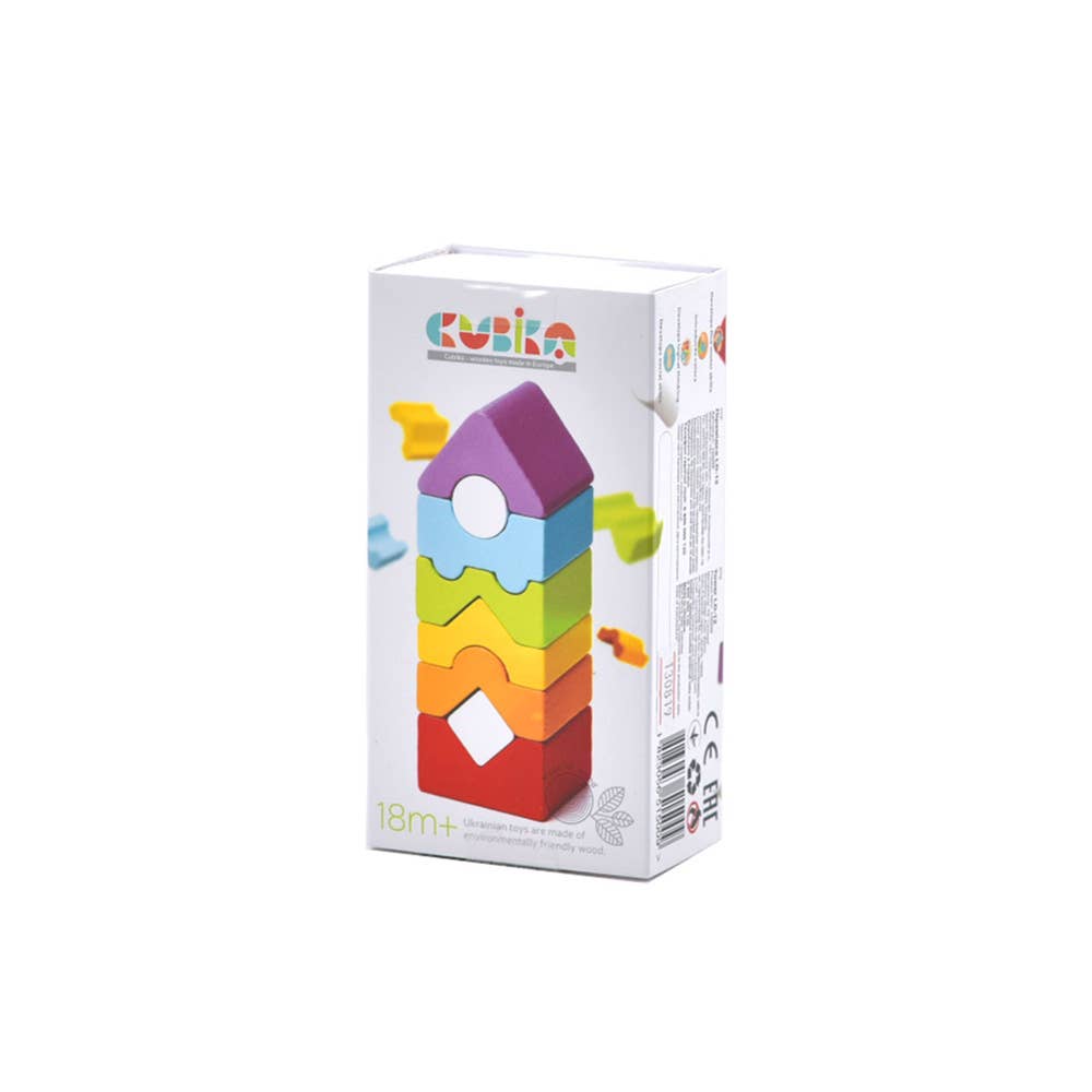 Cubika tårn i tre – 8 deler