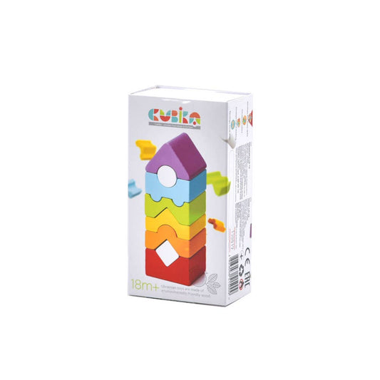 Cubika tårn i tre – 8 deler