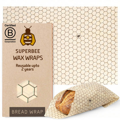 Gjenbrukbart bivoksark til brød XXL – Passion