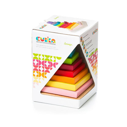 Cubika Trepyramide – 9 deler 🌈🧸