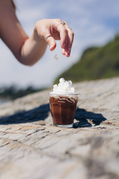 Harth milkshake med sjokolade