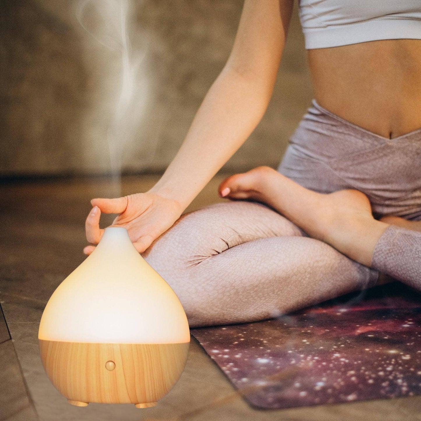 Leo Eterisk Olje-diffuser – kompakt USB-diffuser 🌿✨