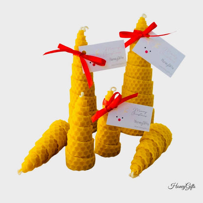 Rene bivokslys – «Juletre» Medium 🎄🕯✨