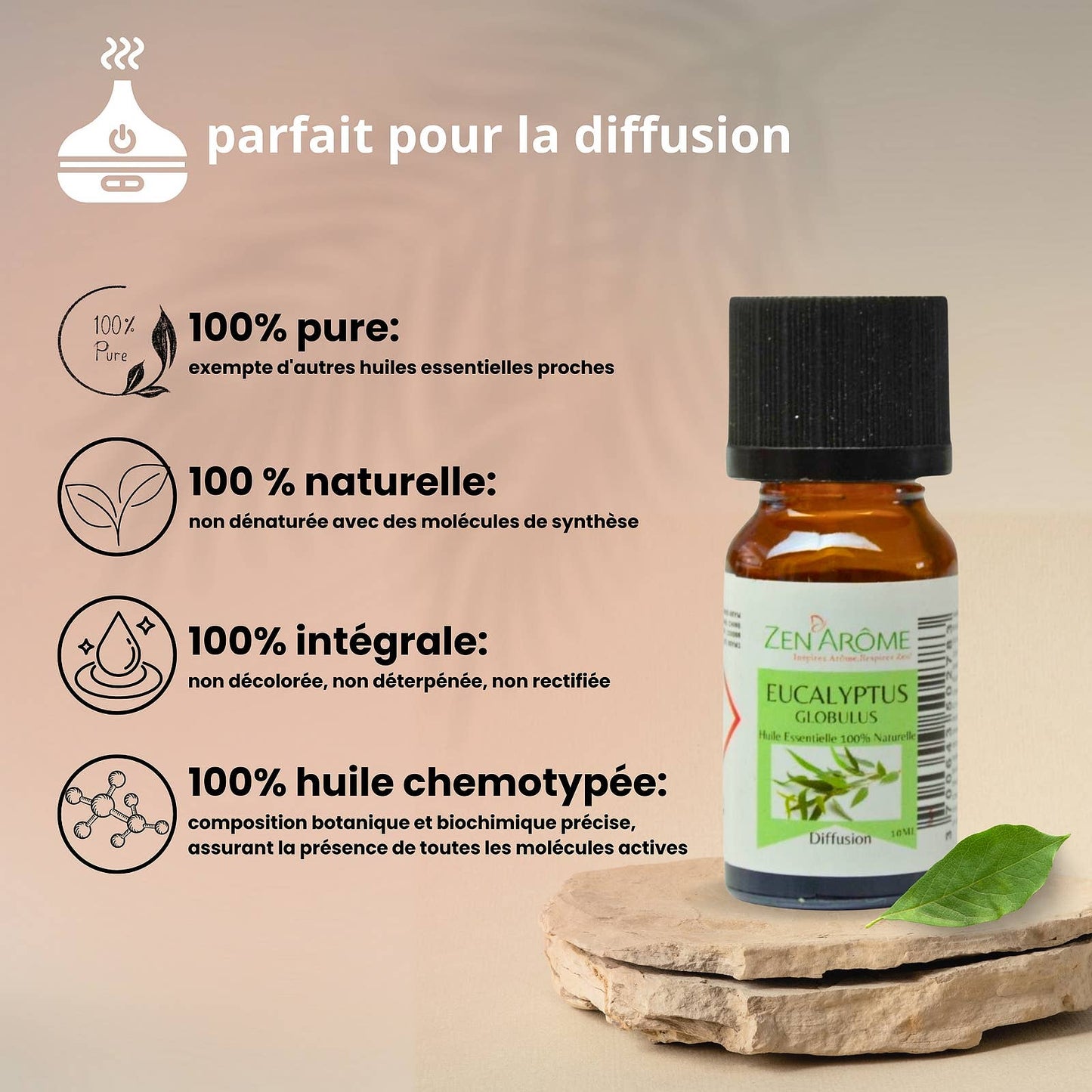 Eukalyptus eterisk olje – 100 % naturlig – 10 ml 🌿✨