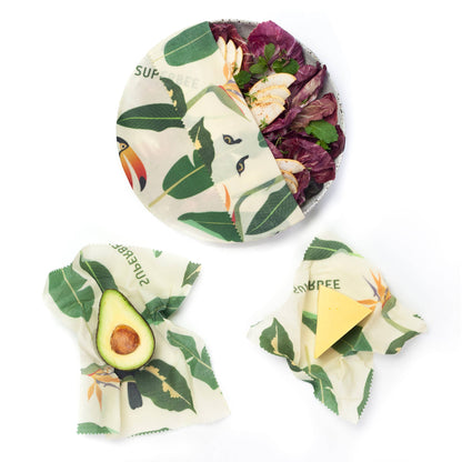 Startset med bivaxmatomslag – Classic, 3 delar